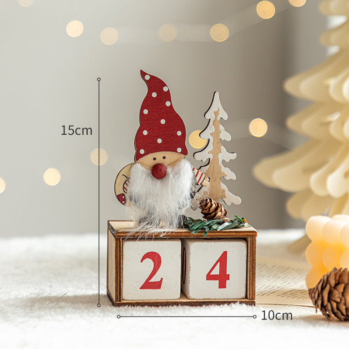 Christmas Advent Calendar made of fabric