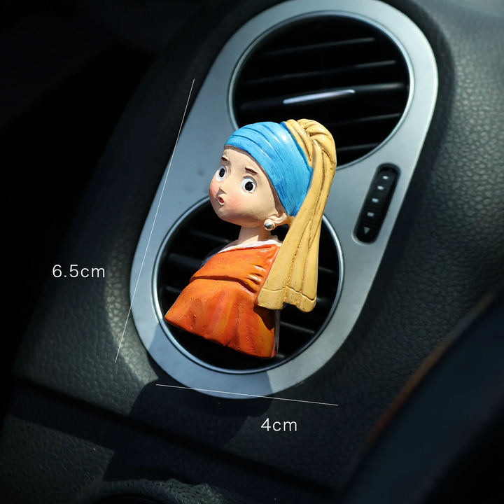 Resin Scent Clip for Car Vent, American Style