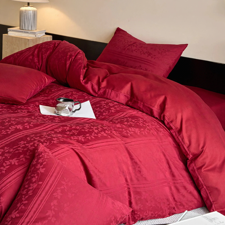 Festive cotton bedding set for special occasions