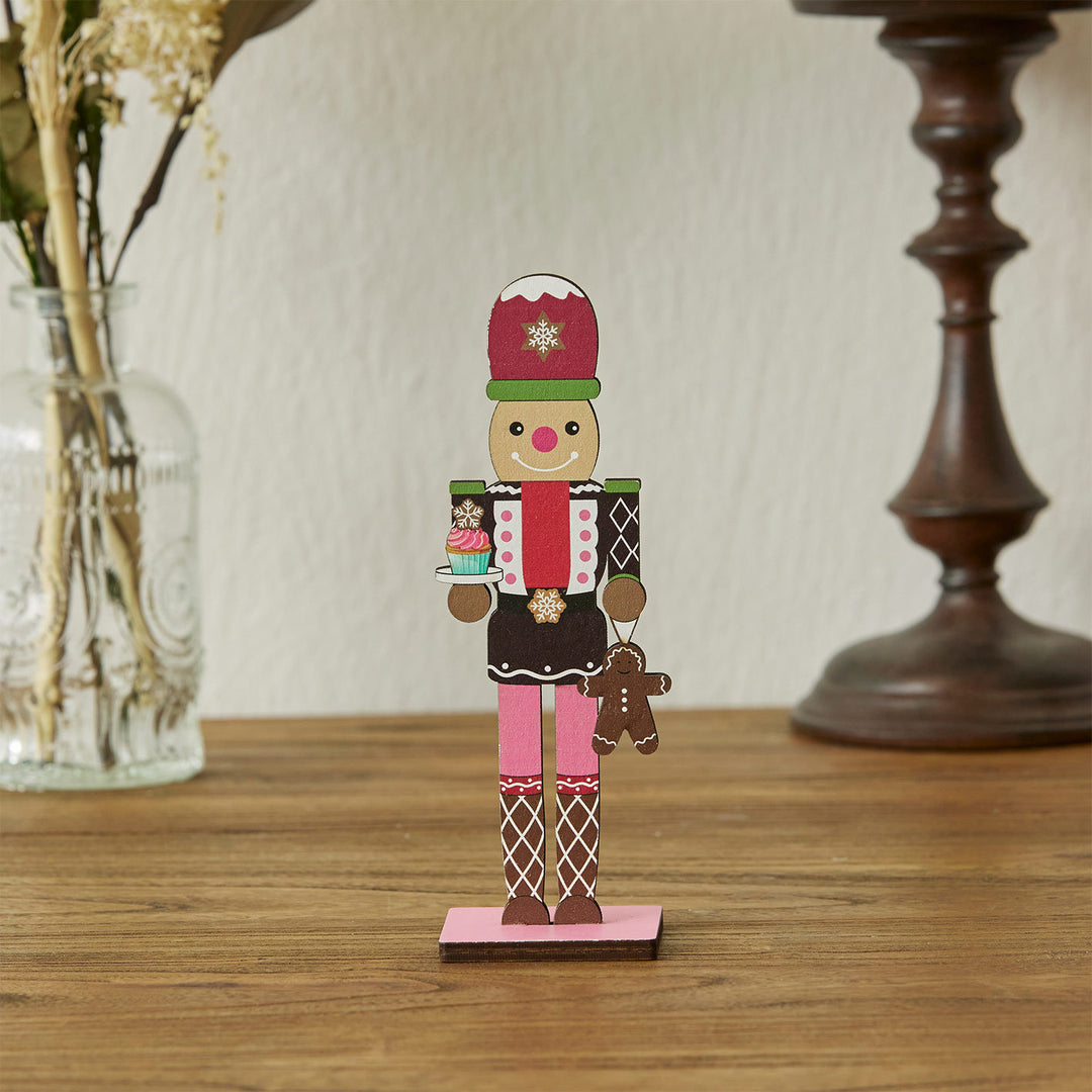 Decorative wooden nutcracker soldier for Christmas