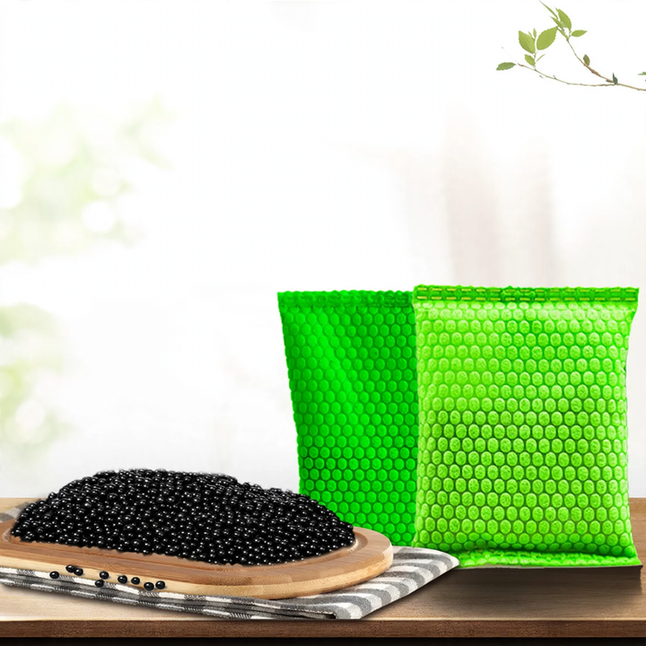 Activated charcoal bags for odor neutralization