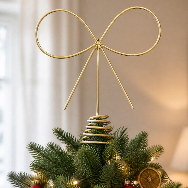 Christmas tree top decoration made of iron