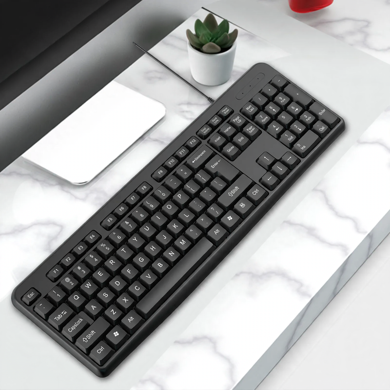 Wired Keyboard LD-618, USB, ABS