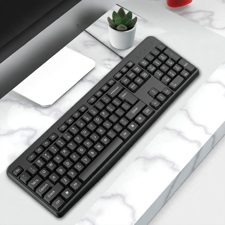 Wired Keyboard LD-618, USB, ABS