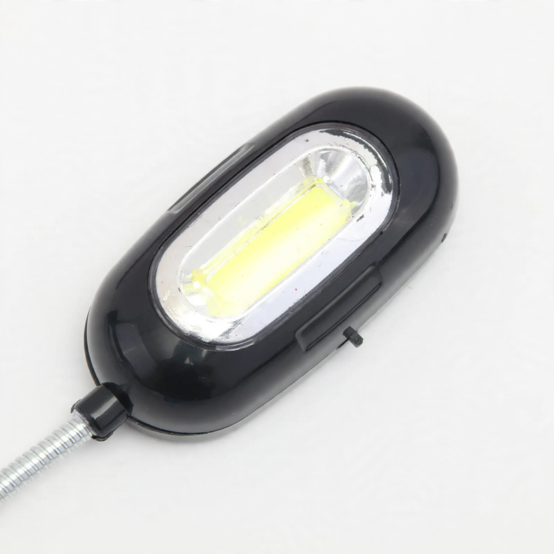Mini-COB-Clip light with flexible neck