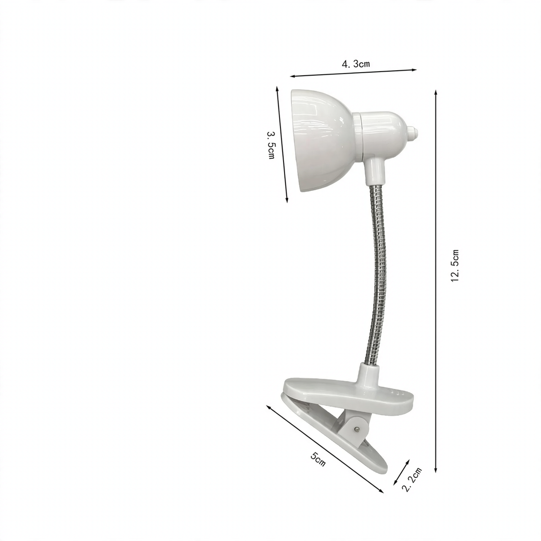 Mini-LED-Clip light with flexible neck
