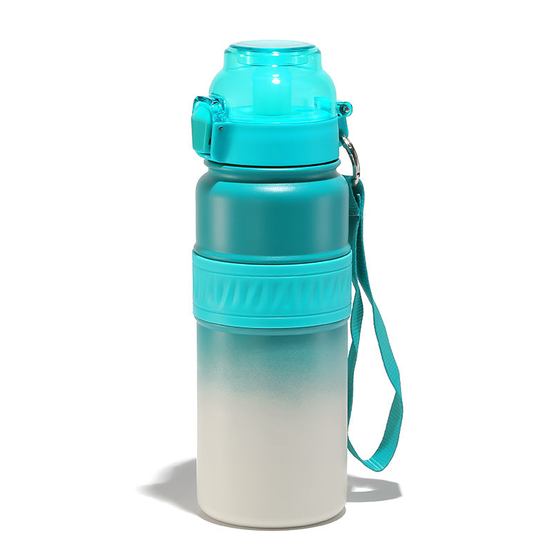 Stainless Steel Drinking Cup with Aroma Ring, 700 ml