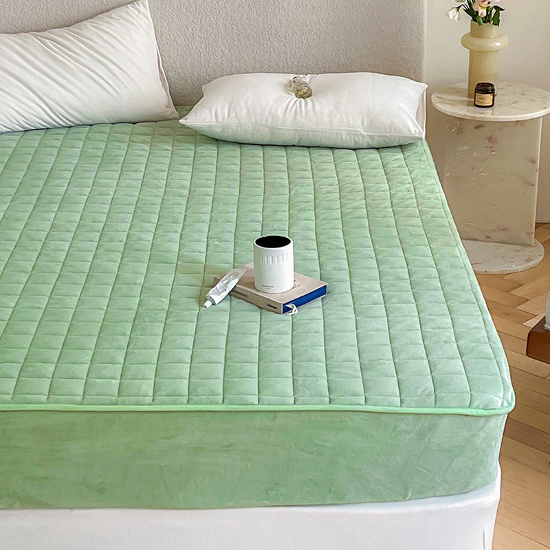 Japanese flannel fitted sheet, extra thick, 1.8m