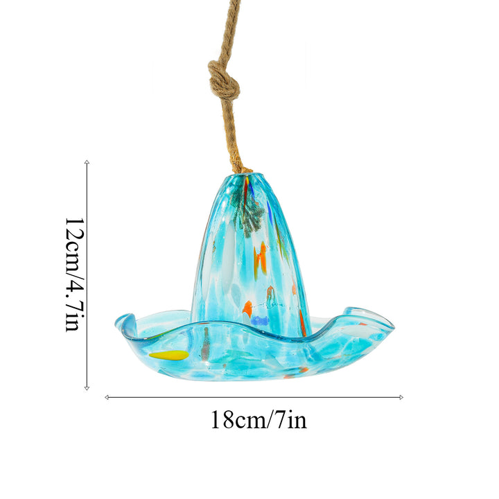 Hanging bird bath and feeding station for the garden