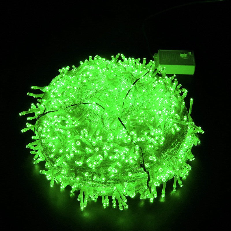 LED string lights for indoor and outdoor use