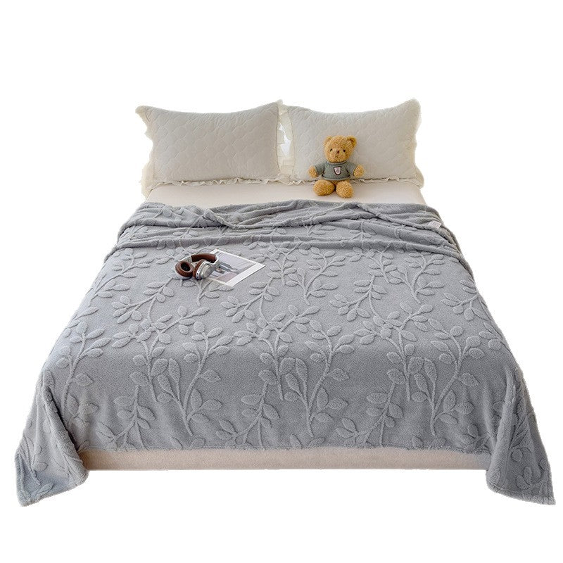 Soft throw blanket, solid color, various sizes