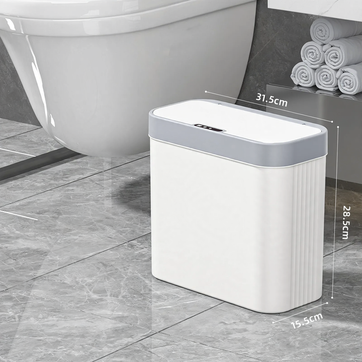 Wall-mounted sensor trash can, 14 L