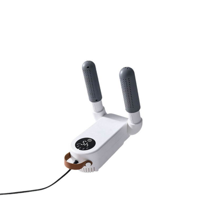 Electric shoe dryer with timer and disinfection function