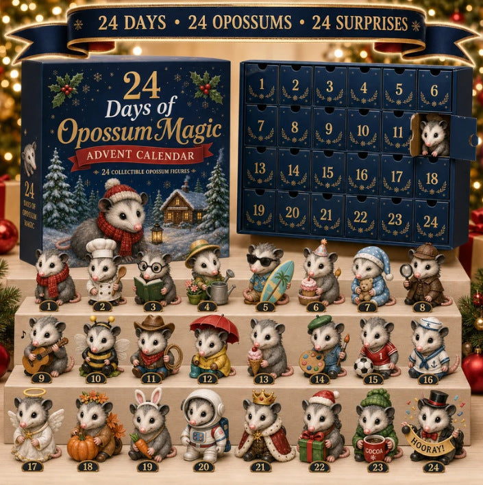 Magical Animal Advent Calendar made of Acrylic