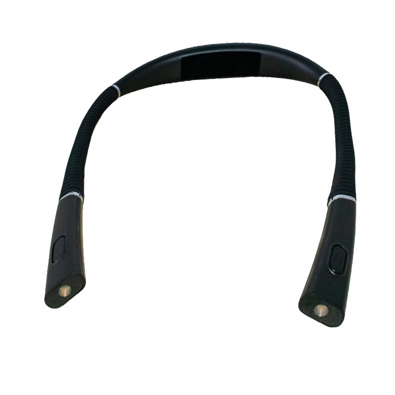 LED neck reading lamp, foldable, USB rechargeable, 3 light colors