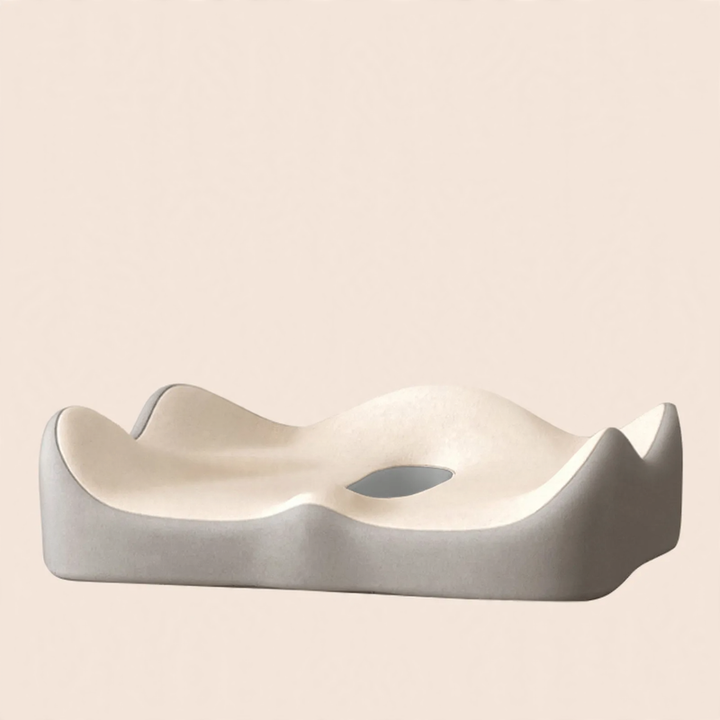 Coccyx relief cushion made of memory foam