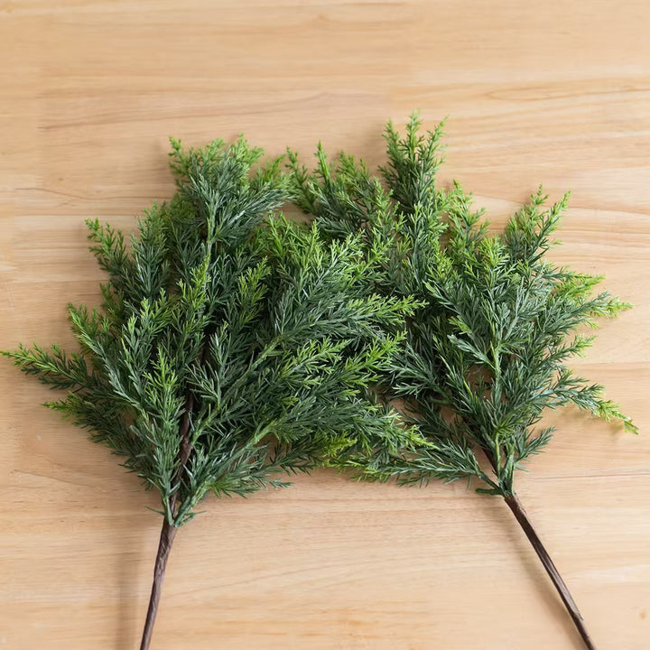 Artificial Norfolk fir wreath for wall and table