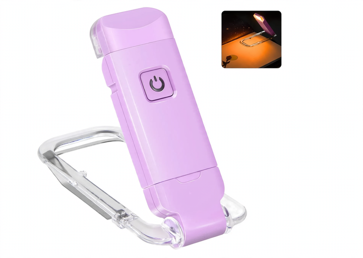 Mini USB Book Light, foldable and eye-friendly
