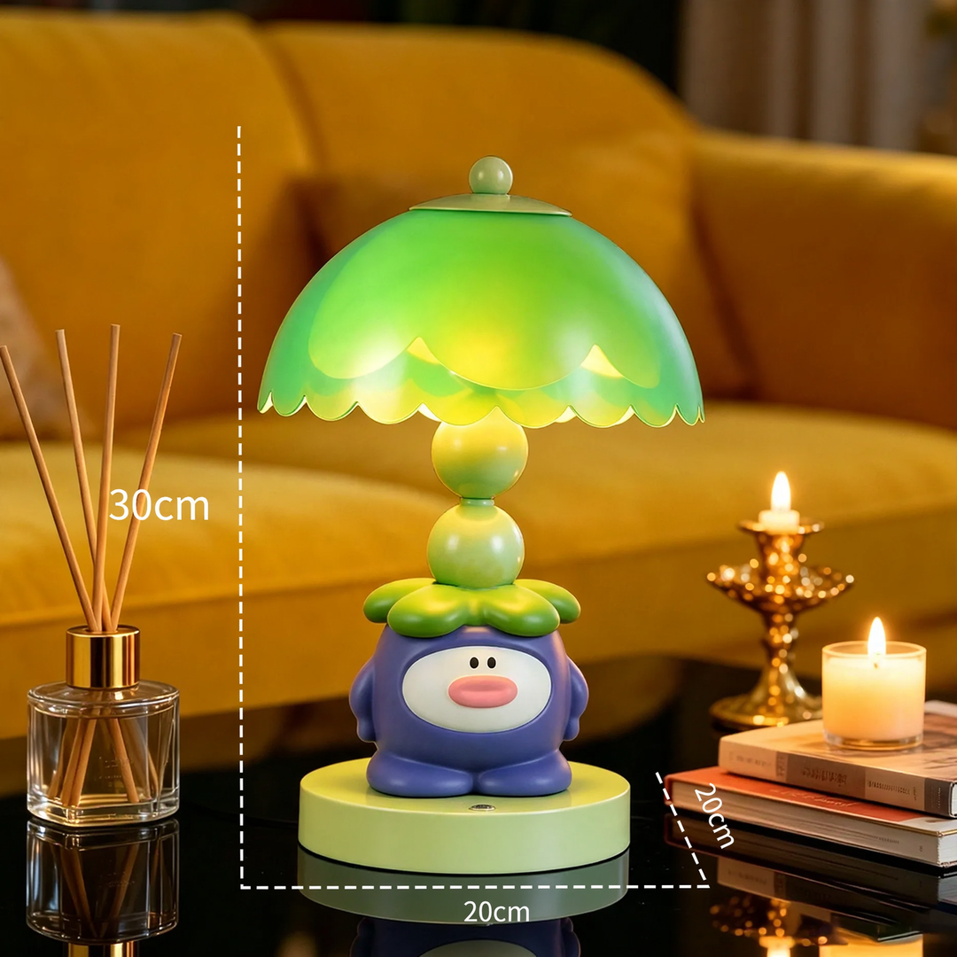 Mangosteen Table Lamp with Dimming Function