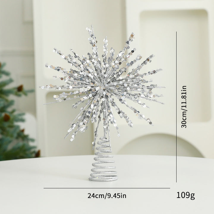 Christmas tree topper made of iron