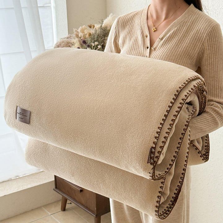 Reversible cuddly blanket, 180x200-220cm, warm