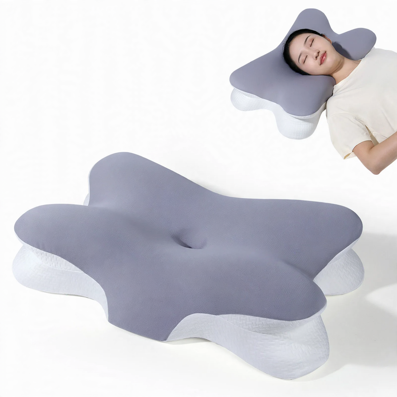 Memory Foam Butterfly Pillow for Side Sleepers