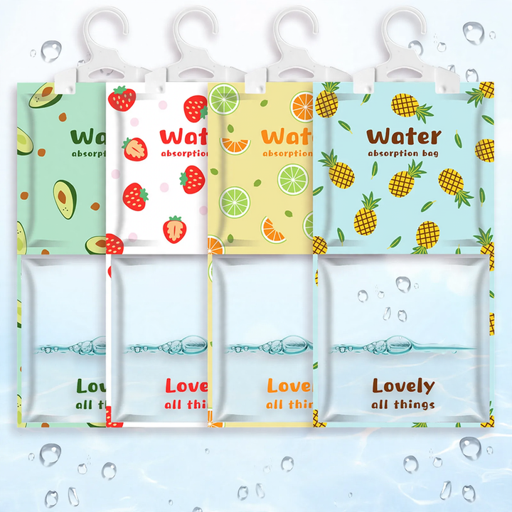 Hanging dehumidifying bag for wardrobes, 230 g