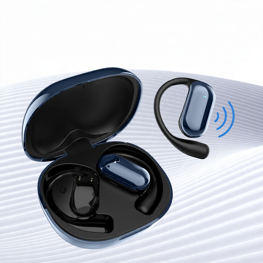 Open Bluetooth headphones with noise cancellation