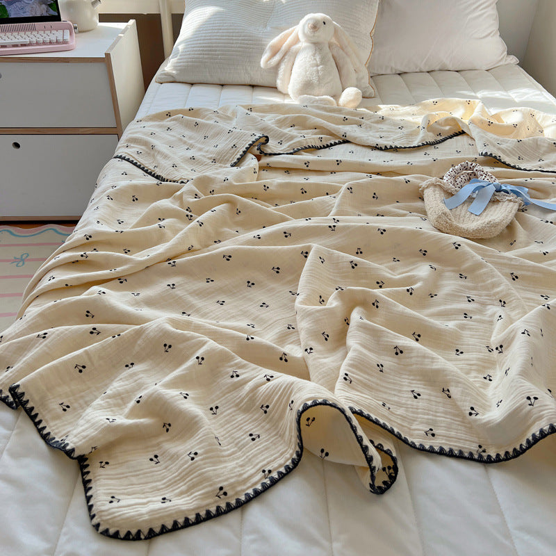 Cotton muslin blanket for children, 120x150cm
