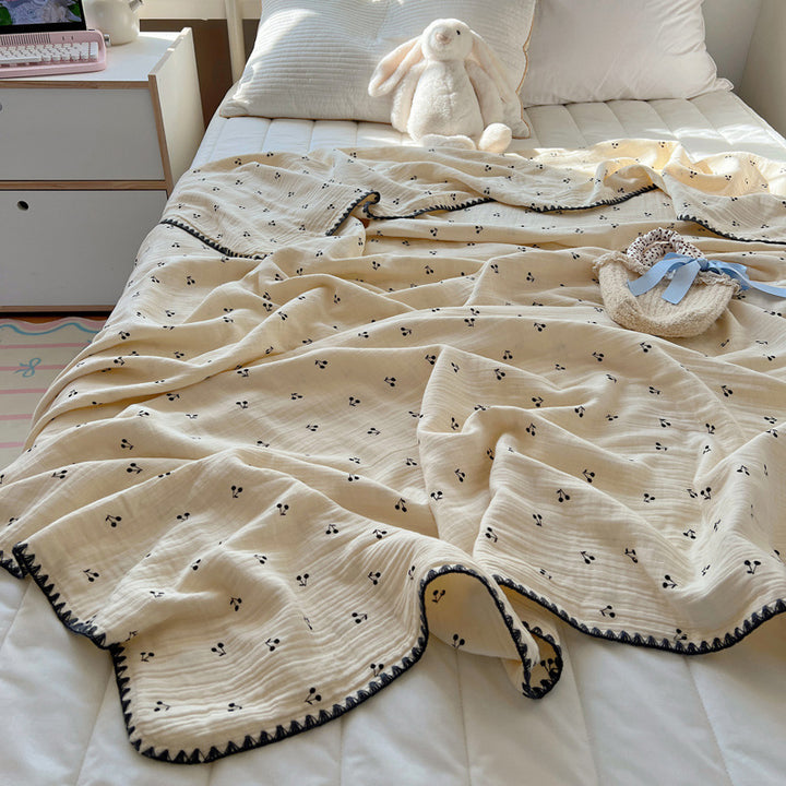 Cotton muslin blanket for children, 120x150cm