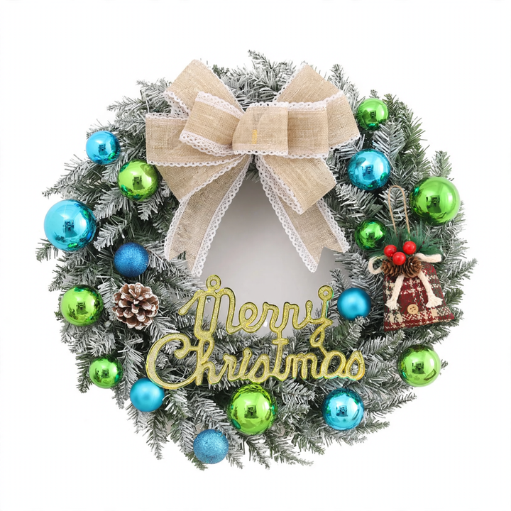 Christmas wreath, PVC, various sizes