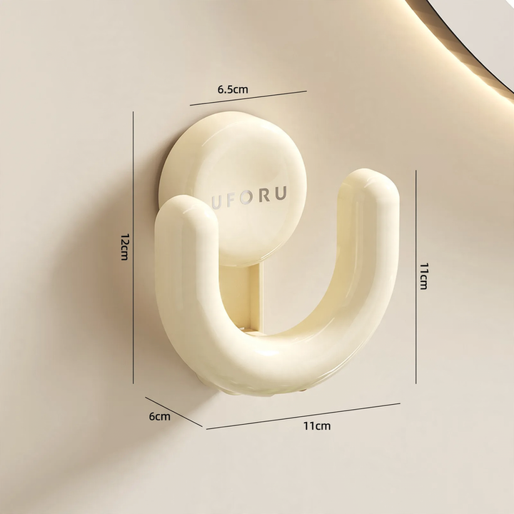 Wall shelf with suction cup for bathroom, model DD2452