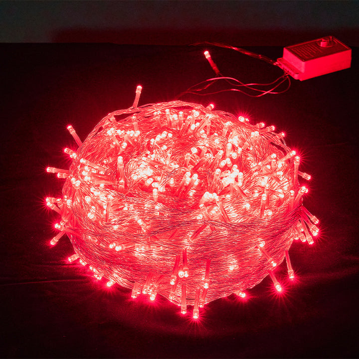 LED string lights for indoor and outdoor use