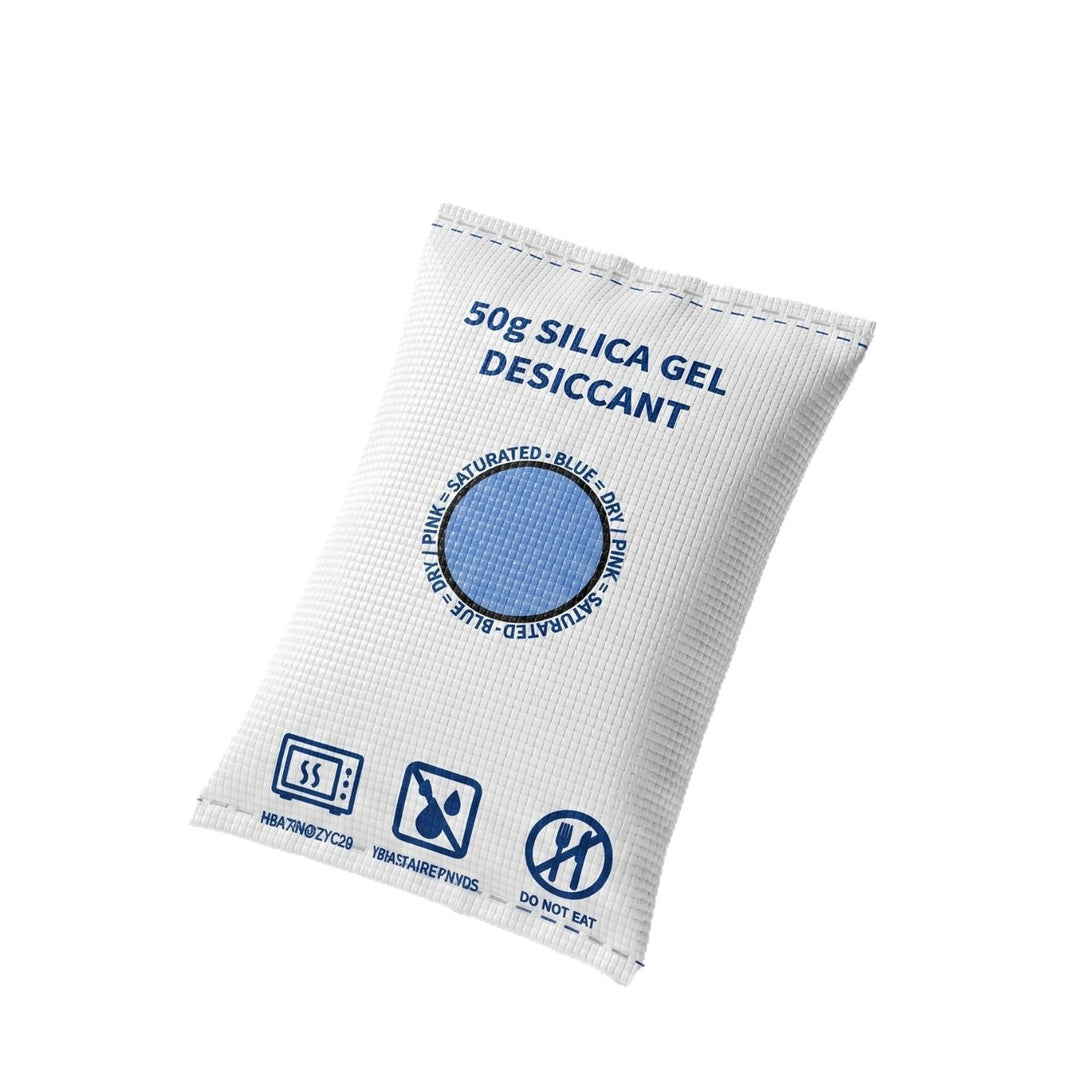 Silicone desiccant with moisture indicator