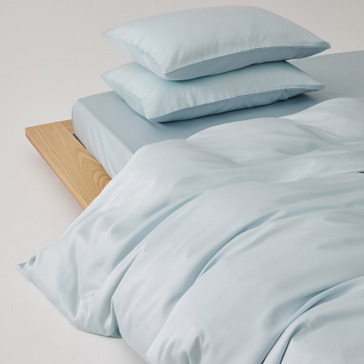 Bedding set, 4-piece, Lyocell, Solid color