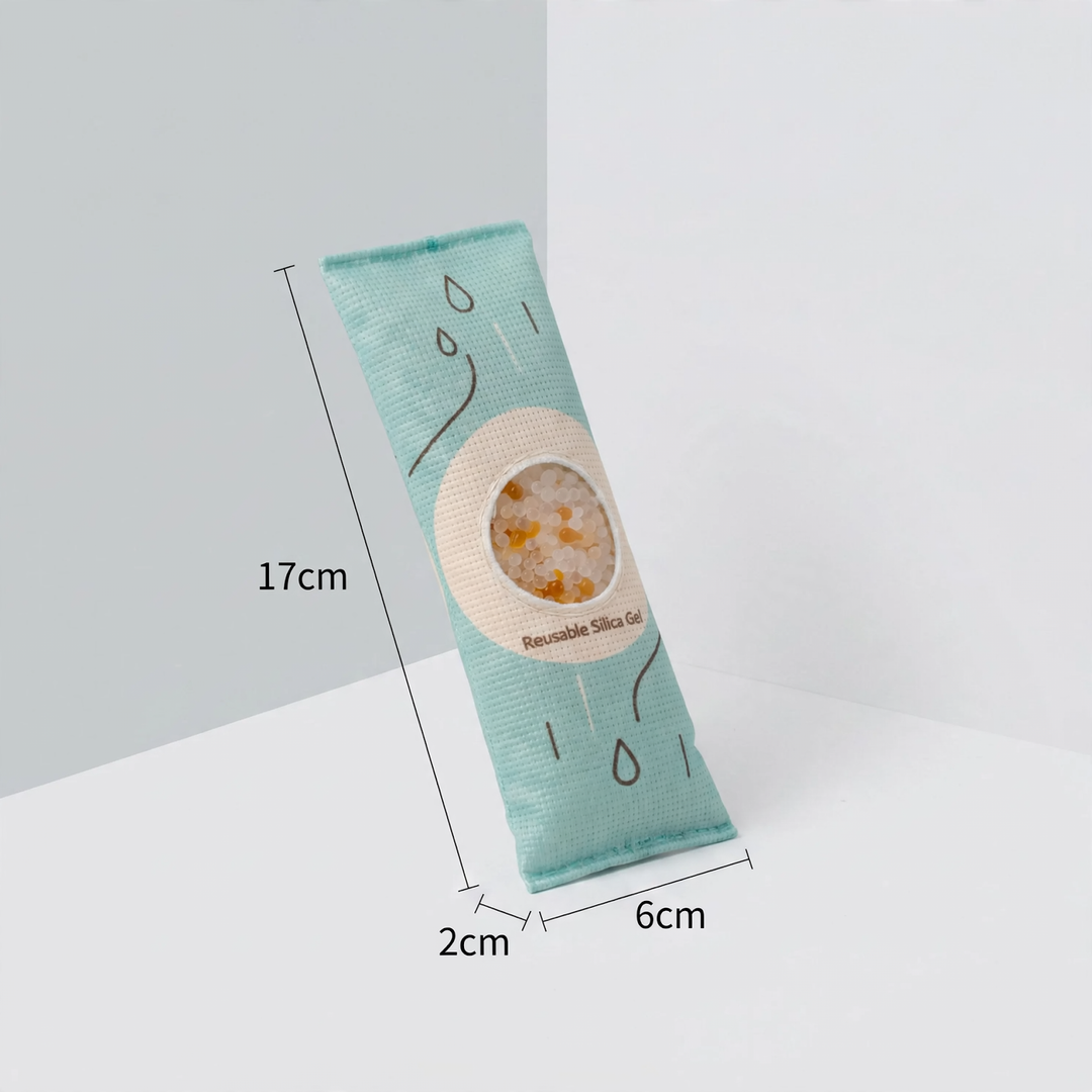 Smart silicone desiccant with viewing window