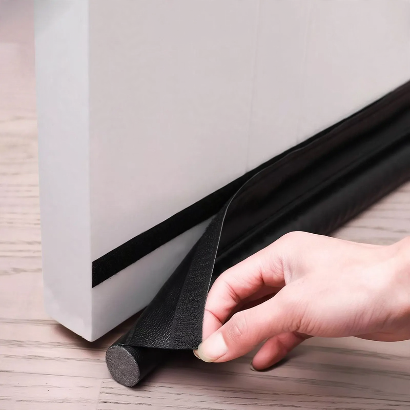 Door bottom seal made of foam, 93 cm