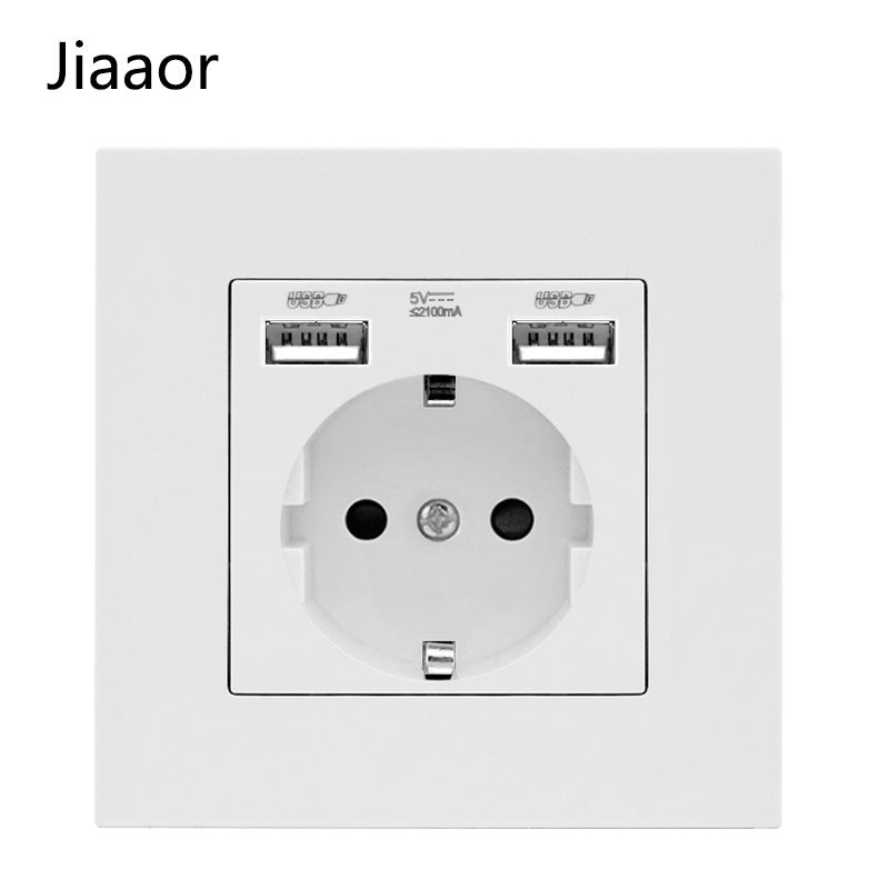 Socket 16A European standard with USB