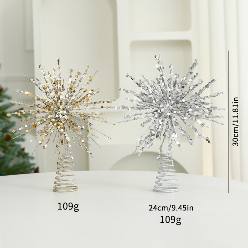 Christmas tree topper made of iron