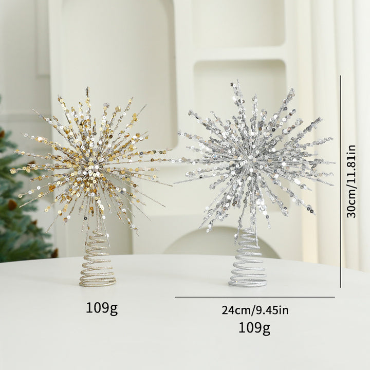 Christmas tree topper made of iron