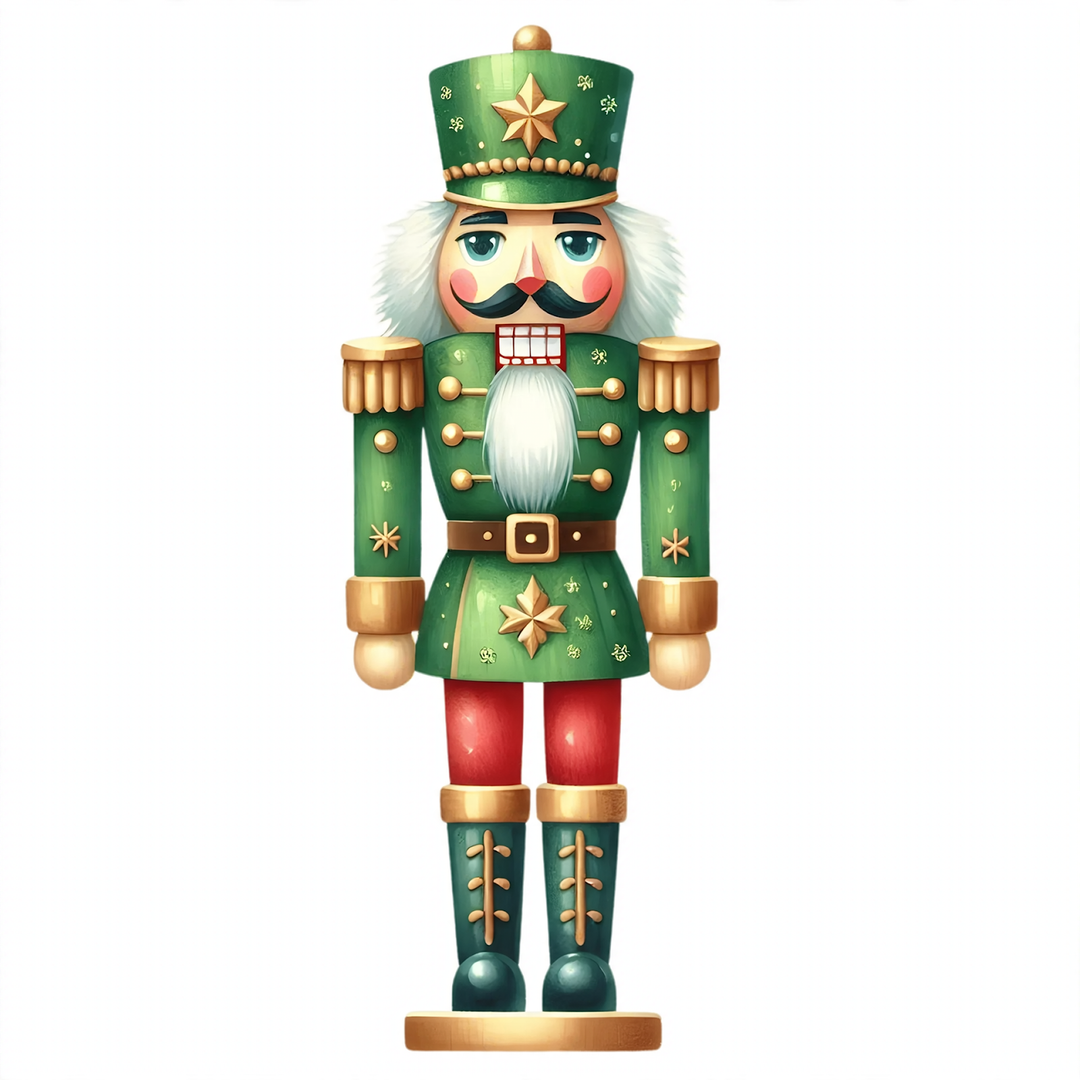 Nutcracker wooden sign for garden and entrance