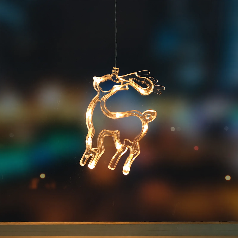 LED hanging decoration for windows and rooms