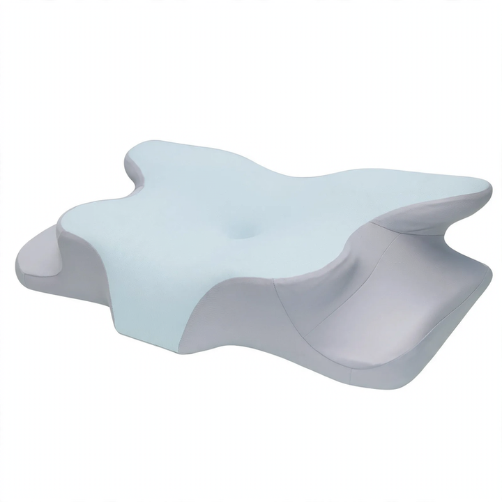 Functional pillow butterfly shape with memory foam