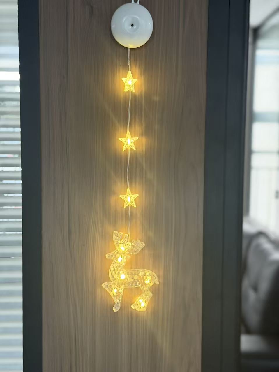 LED Christmas suction light for window