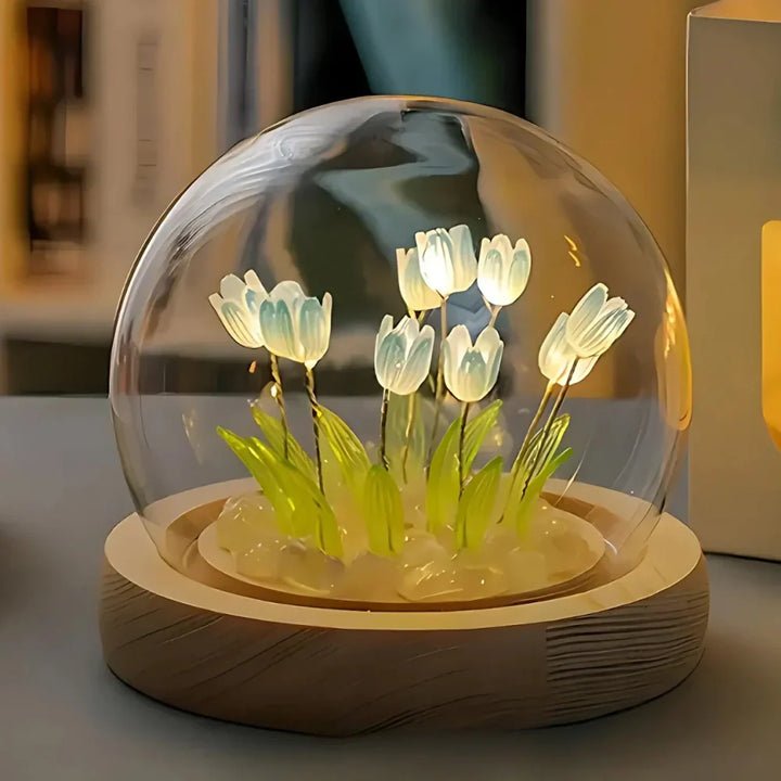 Glass Dome Tulip Light | Stornfield