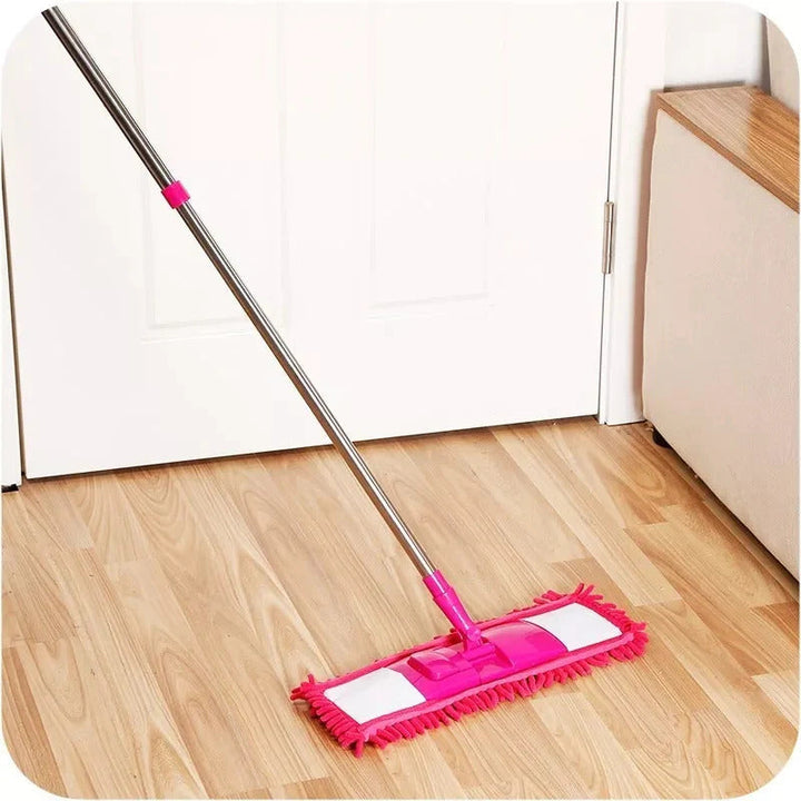 Flat Microfiber Squeeze Mop With Long Handle Stornfield
