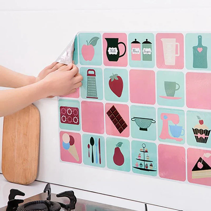 Oil Proof Stove Top Wallpaper Print Stornfield