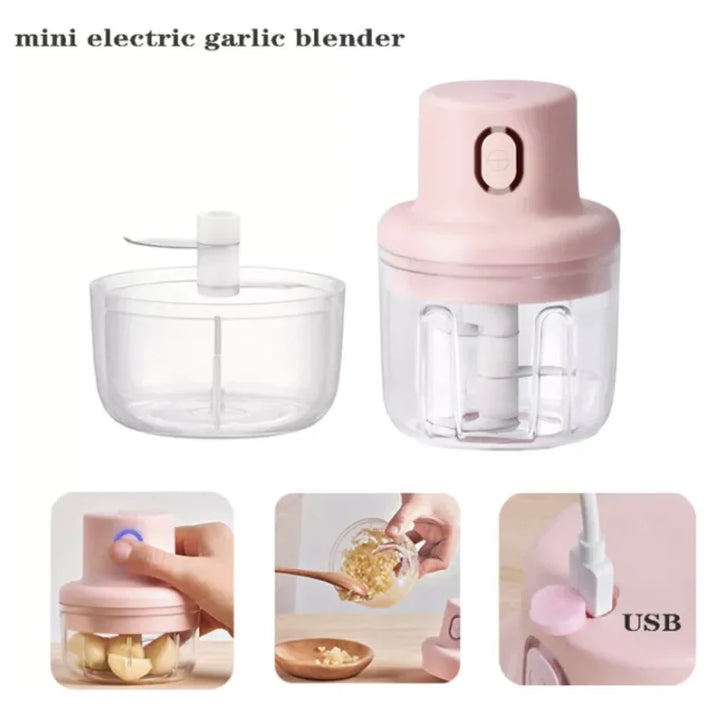 Wireless Mini Electric Garlic Food Chopper LARGE Stornfield