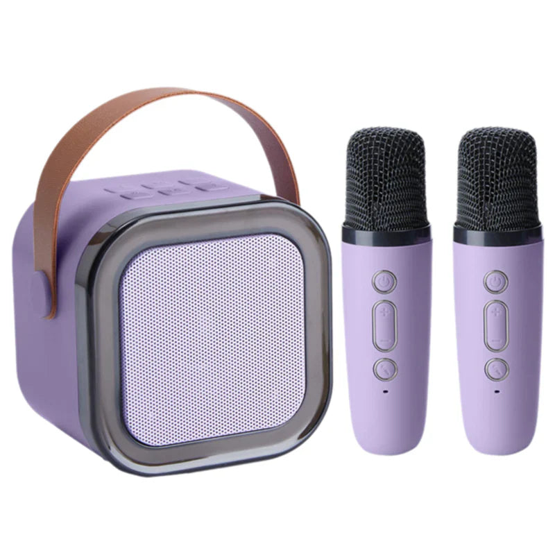 Mini Karaoke Machine with wireless microphones | Stornfield