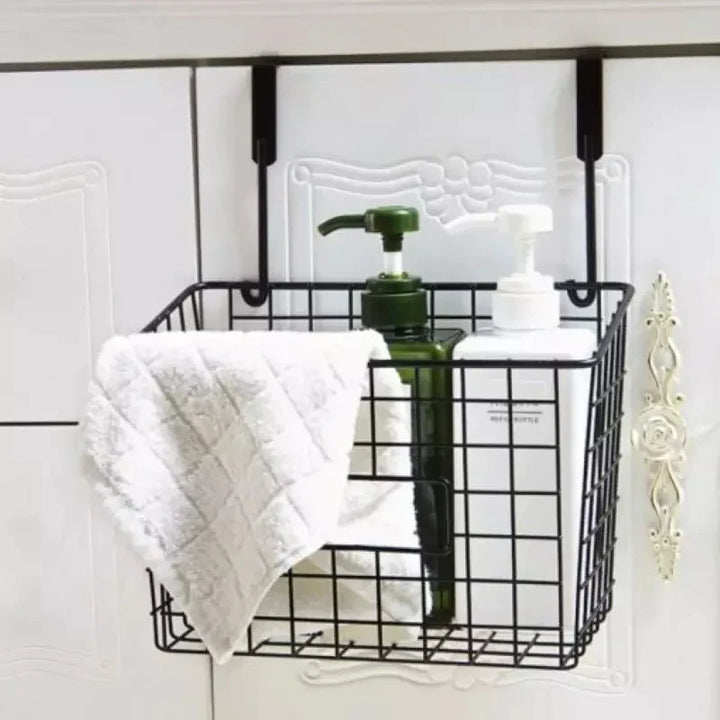Hanging Under Shelf Iron Storage Basket Stornfield